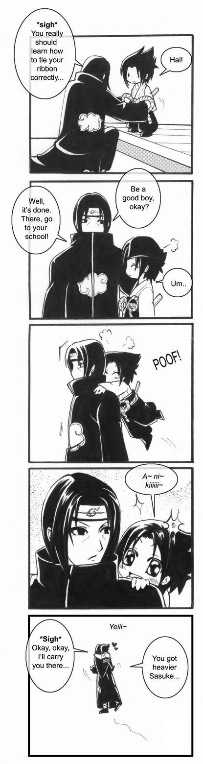 Sasuke-kun and Itachi-san - stupid revenge 